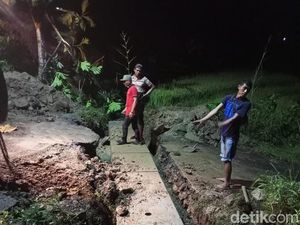 Perbaikan 2 Ruas Jalan Jatipurno Wonogiri Belum Rampung, Ini Sebabnya