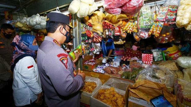 Kapolri sidak pasar di Bekasi