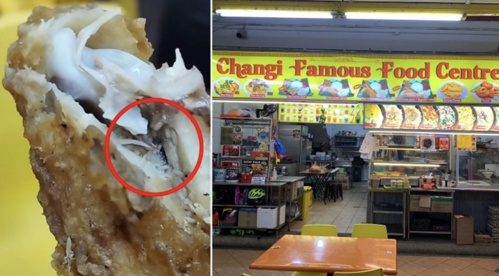 Lagi Asyik Makan Nasi Lemak, Netizen Ini Temukan Belatung dalam Daging Ayam!