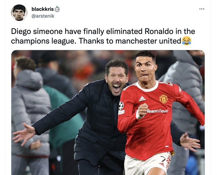 Meme MU Atletico