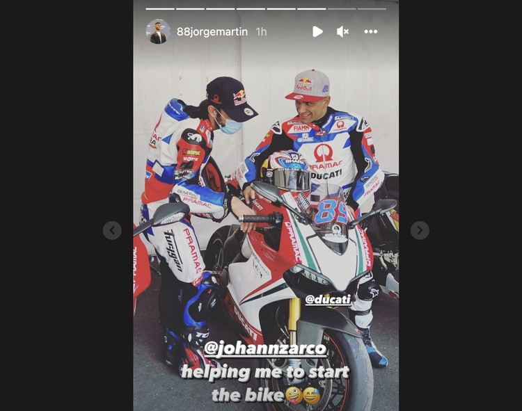 Momen parada pebalap motogp Momen parada pebalap motogp