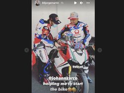 Instagram Marc Marquez Cs Dipenuhi Momen Parade di Jakarta