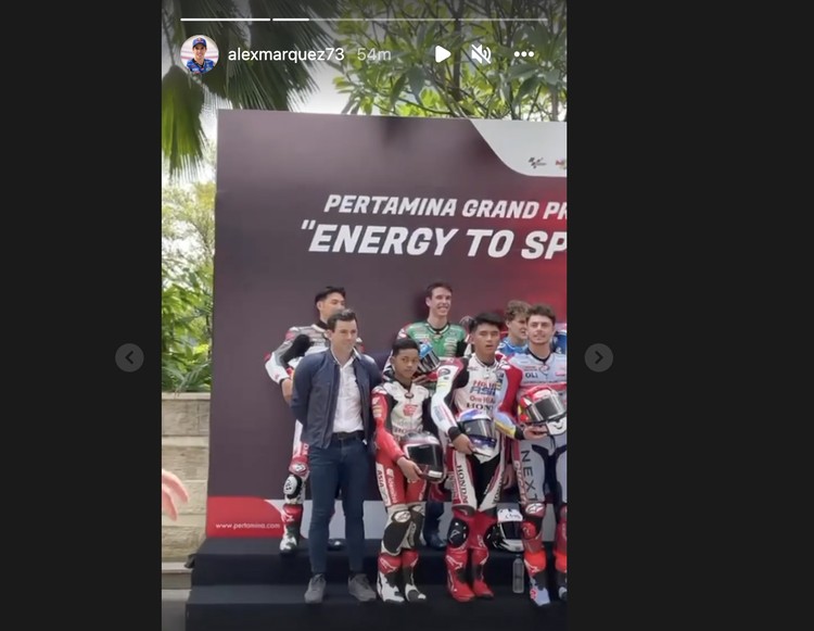 Momen parada pebalap motogp Momen parada pebalap motogp