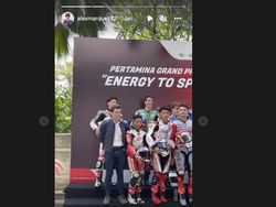 Instagram Marc Marquez Cs Dipenuhi Momen Parade di Jakarta