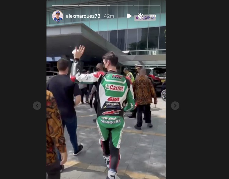 Momen parada pebalap motogp Momen parada pebalap motogp