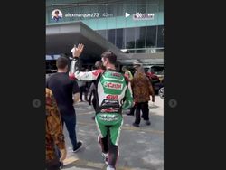 Instagram Marc Marquez Cs Dipenuhi Momen Parade di Jakarta