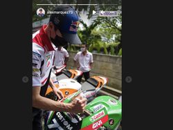 Instagram Marc Marquez Cs Dipenuhi Momen Parade di Jakarta