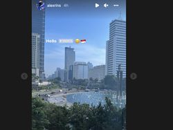 Instagram Marc Marquez Cs Dipenuhi Momen Parade di Jakarta