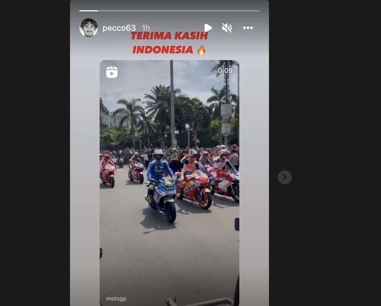 Momen parada pebalap motogp Momen parada pebalap motogp