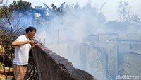 Hingga Rabu (16/3) siang, masih berlangsung proses pendinginan.  