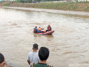 Hari Kedua Masih Nihil, Pencarian Bocah Tenggelam di BKB Jakpus Dilanjut Besok