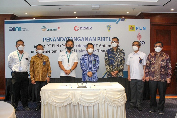 PLN Akan Pasok Listrik 80 MVA ke Smelter Antam di Halmahera Timur