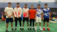 Pramudya/Yeremia, Leo/Daniel, Bagas/Fikri, barisan pemain muda Indonesia di nomor ganda putra. Foto: Dok. PBSI.id