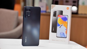 Redmi Note 11 Pro 5G dibanderol Rp 4,2 juta. Foto: Adi Fida Rahman/detikINET