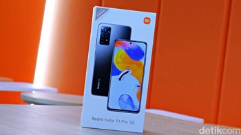 Inilah Redmi Note 11 Pro 5G. Foto: Adi Fida Rahman/detikINET