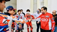 Ada 20 pebalap yang hadir di Istana Merdeka ini. Sebanyak 16 orang adalah pebalap MotoGp dan 2 pebalap Moto2, 1 pebalap Moto3, 1 pebalap IATC berasal dari Indonesia.  