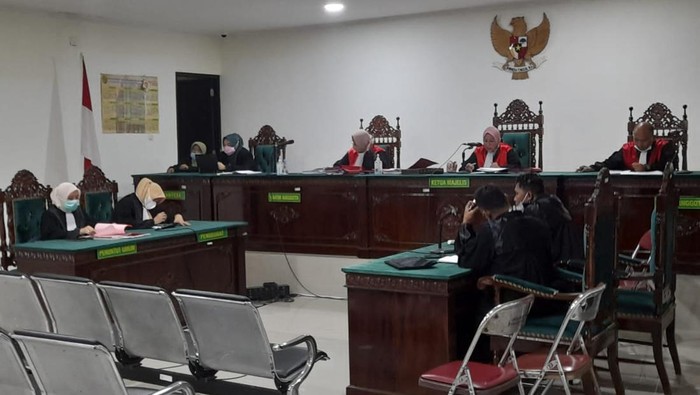 Sidang vonis kurir pembawa 143 kg ganja di Bengkulu