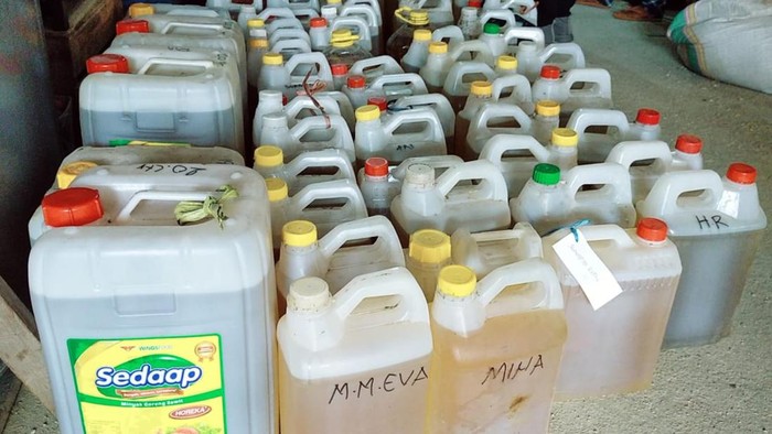 Temuan 1.000 liter minyak goreng curah di Konawe