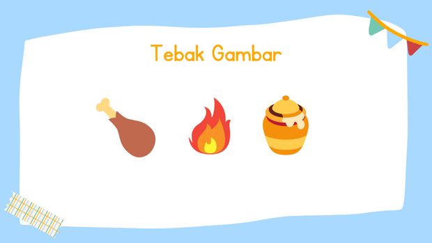 Buat kamu yang punya imajinasi tinggi, coba jawab tebak gambar ini dengan cepat.