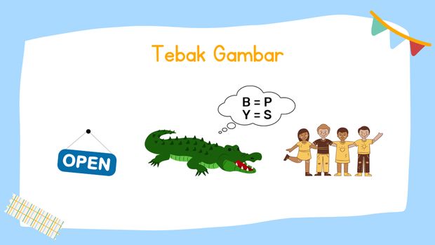 Buat kamu yang punya imajinasi tinggi, coba jawab tebak gambar ini dengan cepat.