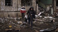 Menurut perkiraan United Nations Development Programme (UNDP) sekitar 90% populasi Ukraina bisa menghadapi kemiskinan jika terjadi perang berkepanjangan. (AP Photo/Felipe Dana).