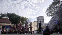 Topeng Ireng Amoelga pentas di Teras 2 Malioboro