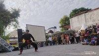 Topeng Ireng Amoelga pentas di Teras 2 Malioboro