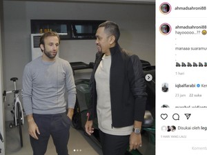 Johann Zarco Mampir ke Rumah Crazy Rich Tanjung Priok Ahmad Sahroni
