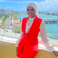 Khadija Omar hanya bertahan sampai 40 besar penjurian. Meski begitu dia tetap merasa bangga dengan pencapaiannya ini. Foto: Instagram