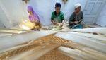 Melihat Aktivitas Desa Anyaman Bambu Gintangan Banyuwangi