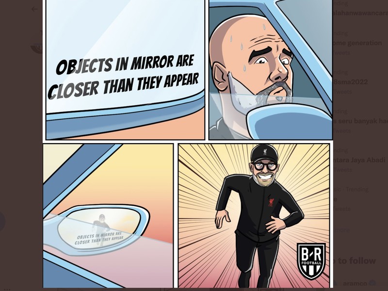 Meme Liverpool Kalahkan Arsenal