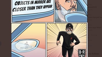 Pep Guardiola tampaknya mulai panik karena Jurgen Klopp semakin dekat. Foto: Twitter