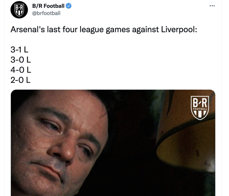 Meme Liverpool Kalahkan Arsenal