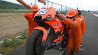 Disebut penantian panjang, mengingat MotoGP terakhir dihelat di Indonesia pada 26-28 September 1997 di Sirkuit Sentul, Kabupaten Bogor, Jabar.