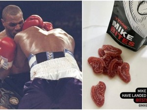 Mike Tyson Jual Permen Ganja Berbentuk Telinga Evander Holyfield