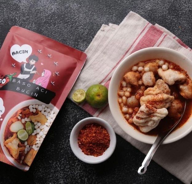 Penjual bakso aci ganteng