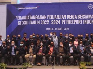 Karyawan Freeport Dapat Kenaikan Gaji dan Tunjangan