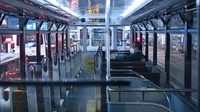 Operasional kereta bawah tanah dan bus turun drastis karena ratusan karyawan tertular virus corona.
