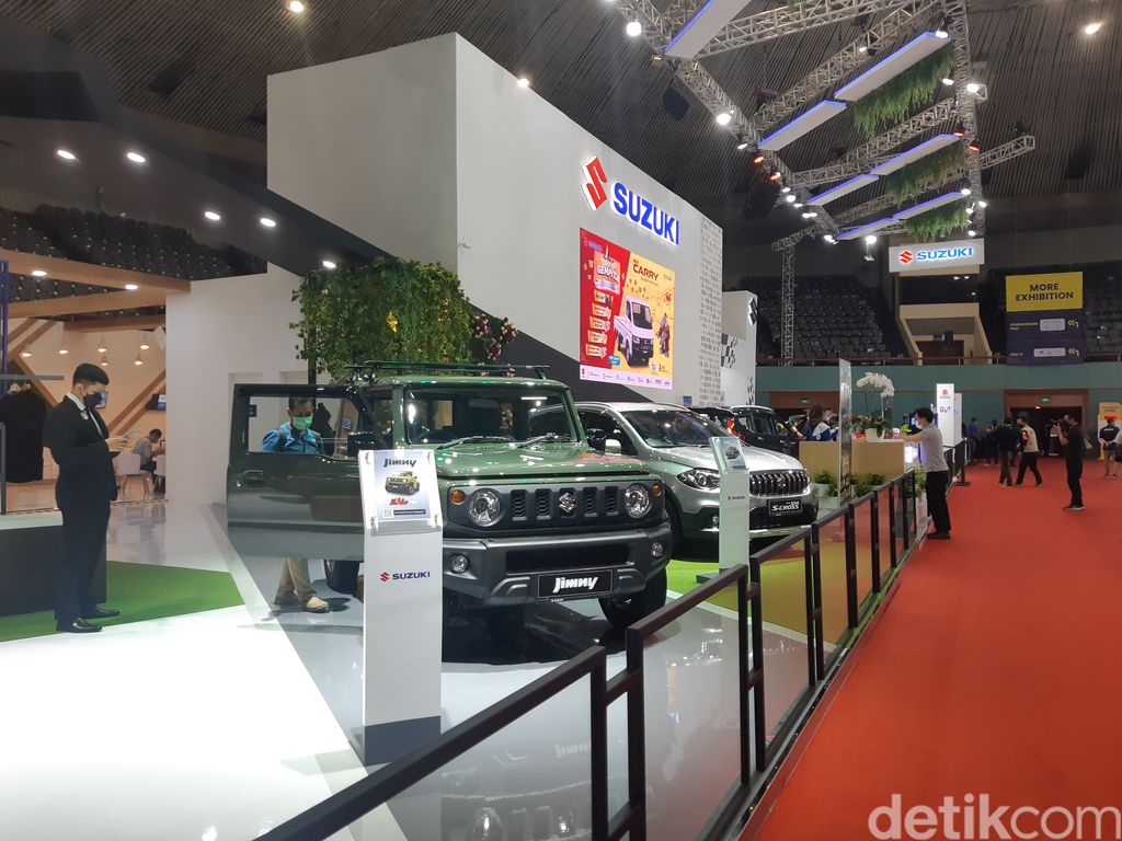 Booth Suzuki di Jakarta Auto Week 2022