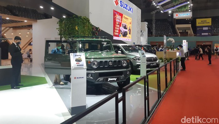 Booth Suzuki di Jakarta Auto Week 2022