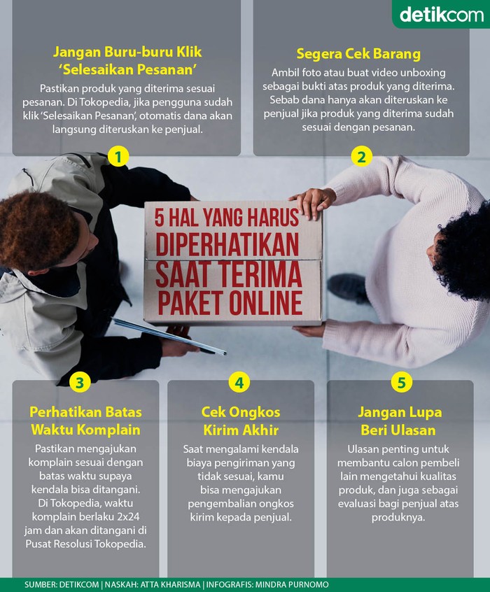 Menerima Paket Menerima Paket