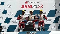 Hasil Balap Race 2 IATC, Veda berhasil naik podium di posisi 3. (Dok. Instagram/veda_54)  