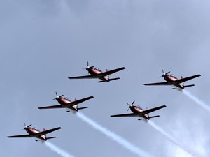 Kecanggihan Pesawat & Helikopter Menari yang Meriahkan HUT ke-78 RI