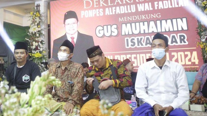 Alumni Ponpes Alfadlu Wal Fadlilah Deklarasi Dukung Ketum PKB Nyapres