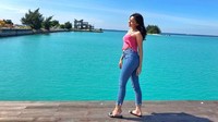 Kini impiannya sudah terwujud dan siap meniti karier di jalur tersebut. (Foto: dok. Instagram @anggynovia_)