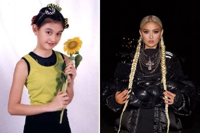 Siapa yang tidak mengenal sosok yang satu ini? Mengawali karier sebagai seorang penyanyi cilik yang populer dengan lagu Tralala-Trilili, Agnes kini sukses menjadi penyanyi yang go international. Penampilannya dulu dan saat ini pun terlihat berbeda jauh. Foto: Instagram
