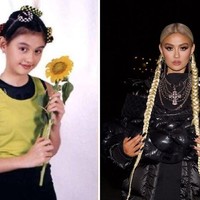 Siapa yang tidak mengenal sosok yang satu ini? Mengawali karier sebagai seorang penyanyi cilik yang populer dengan lagu Tralala-Trilili, Agnes kini sukses menjadi penyanyi yang go international. Penampilannya dulu dan saat ini pun terlihat berbeda jauh. Foto: Instagram