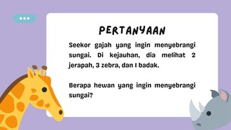 Tes Kejelian Kamu Lewat 8 Tebak-tebakan Greget Ini, Jangan Curang Lihat Jawaban!