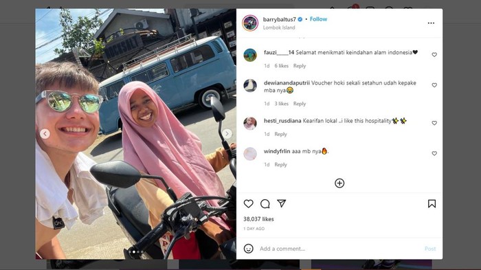 Pembalap Moto2 Barry Baltus.