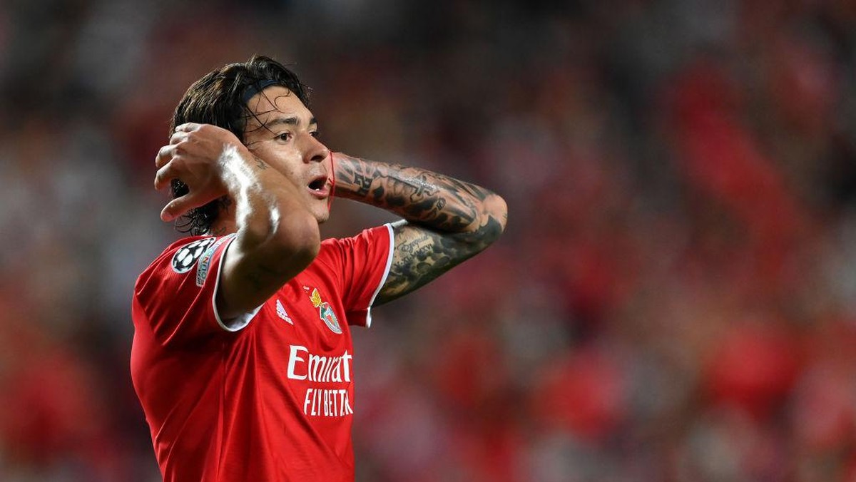 Darwin Nunez merapat ke Man United. (Foto: Getty Images/Stuart Franklin)